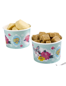 Taças Gelado Rosas Vintage